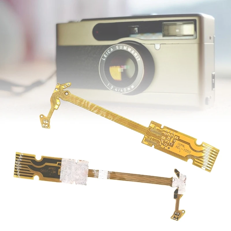 Cable flex aperturas interiores lente para reparación cámara Minilux