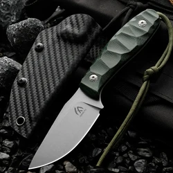 Cuchillo de supervivencia hoja fija para exteriores y emergencia