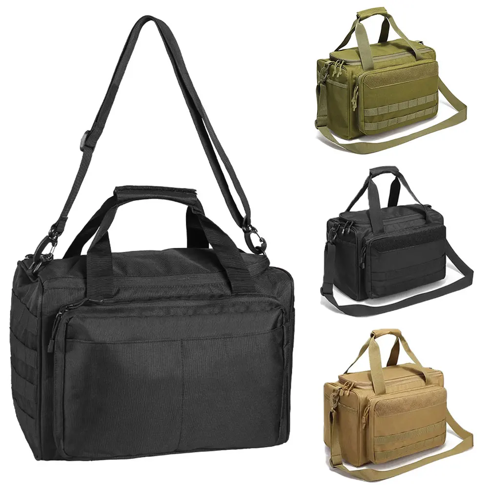 Bolso táctico impermeable tipo bandolera con correa ajustable - imagen 5