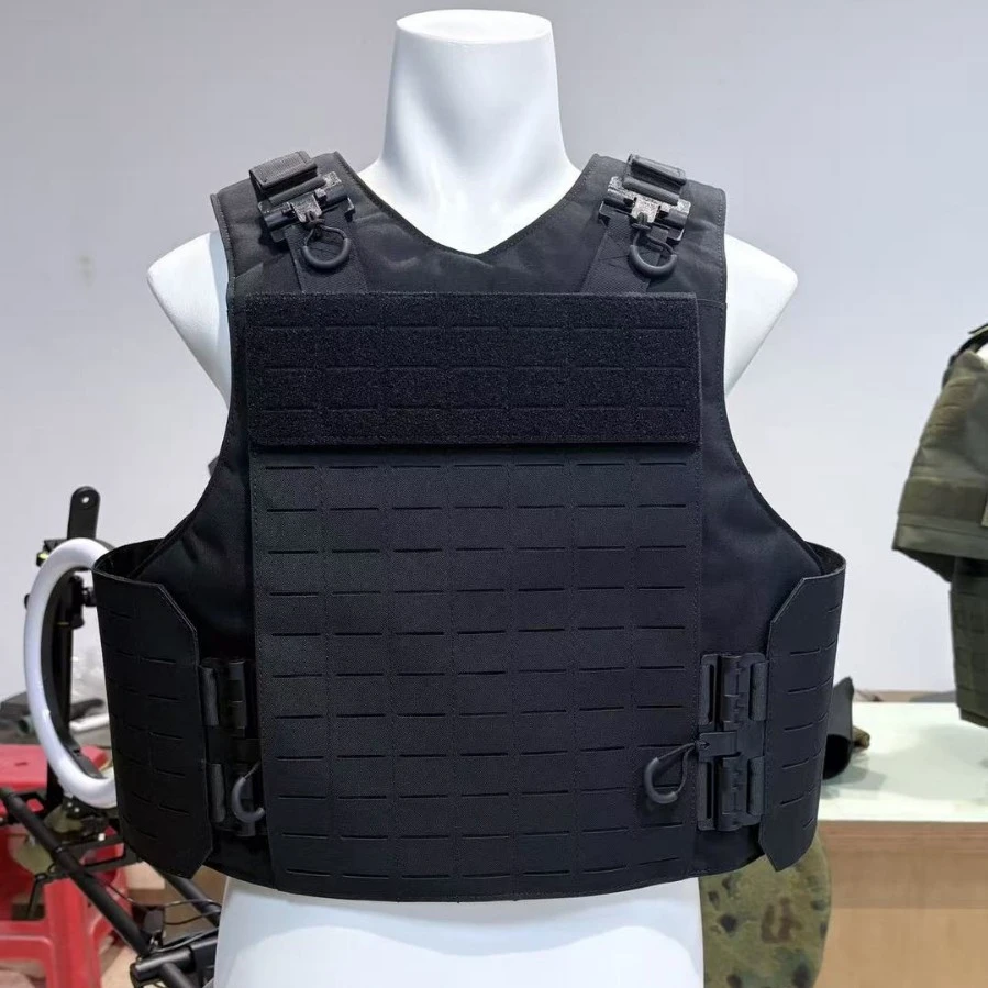 Chaleco táctico ligero liberación rápida multifuncional caza y airsoft - imagen 2
