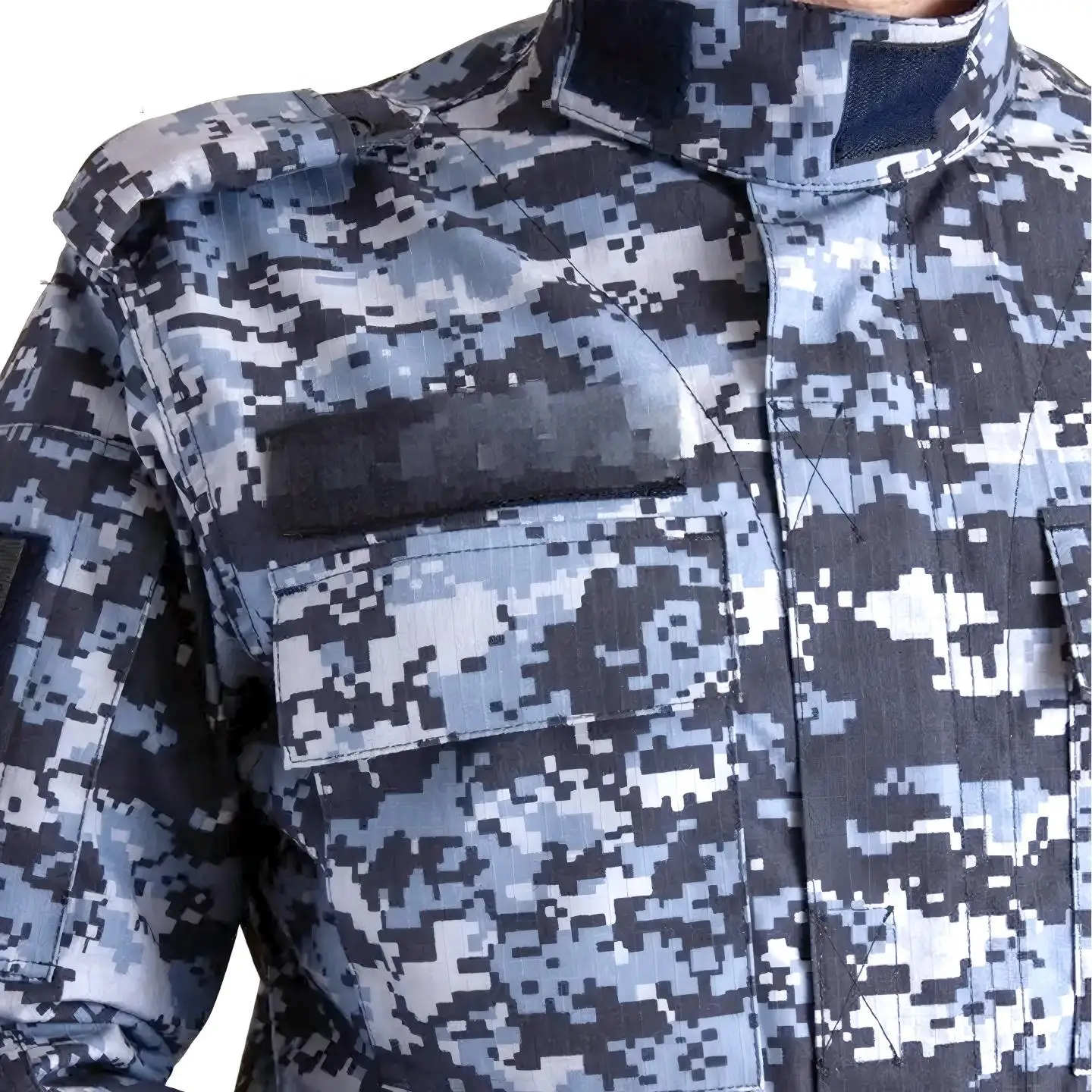 Traje de Camuflaje Digital Azul Oscuro Ruso – Uniforme Táctico - imagen 4