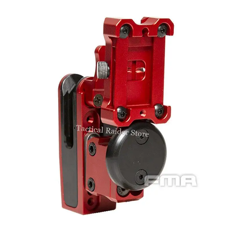 Outdoor Products IPSC funda táctica de cuero roja para pistola - imagen 3