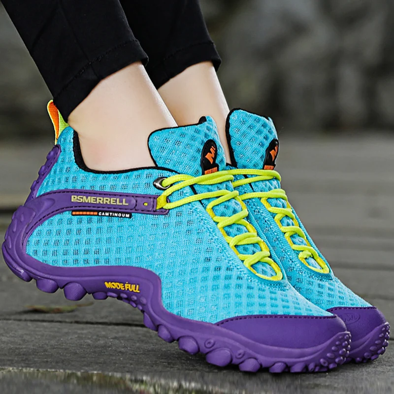 XIANG GUAN Botas montaña hombre – Calzado trekking malla transpirable - imagen 5