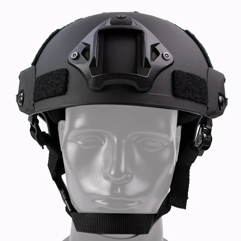 Casco MICH2001 táctico con riel lateral para visión nocturna - imagen 2