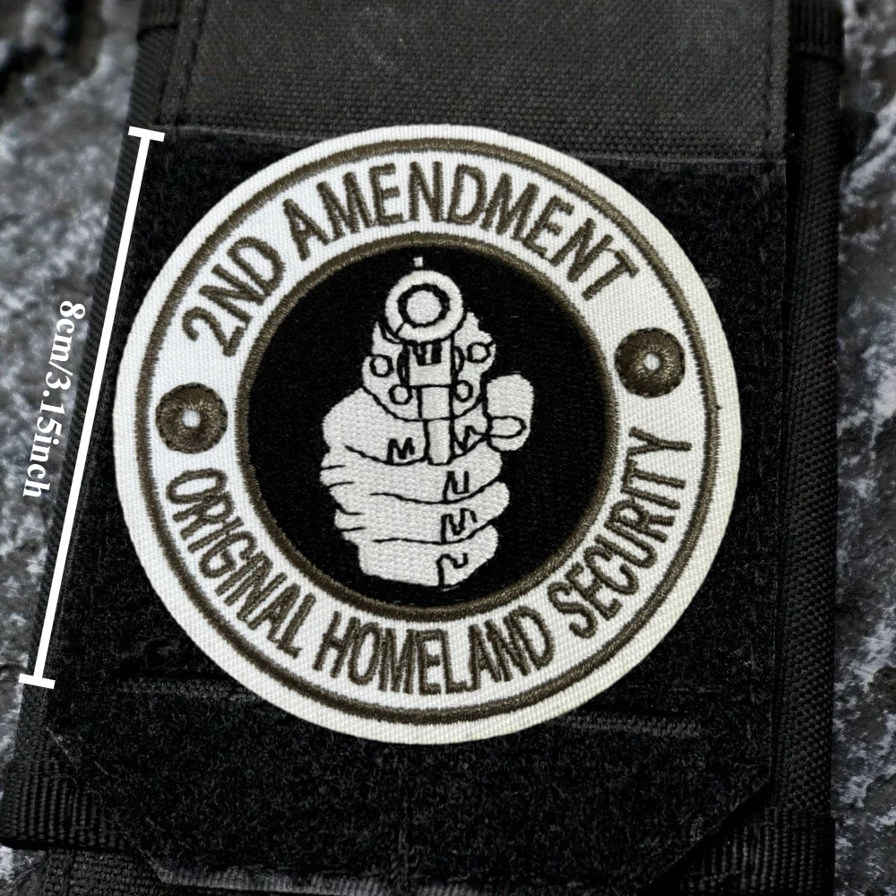 Parche táctico bordado 2ª Enmienda Gun Rights 1789