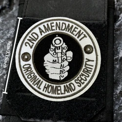 Parche táctico bordado 2ª Enmienda Gun Rights 1789