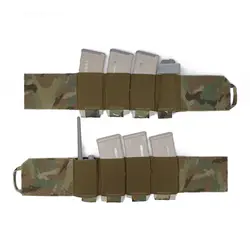 Emersongear Chaleco táctico faja elástica bolsa revistas MOLLE Airsoft