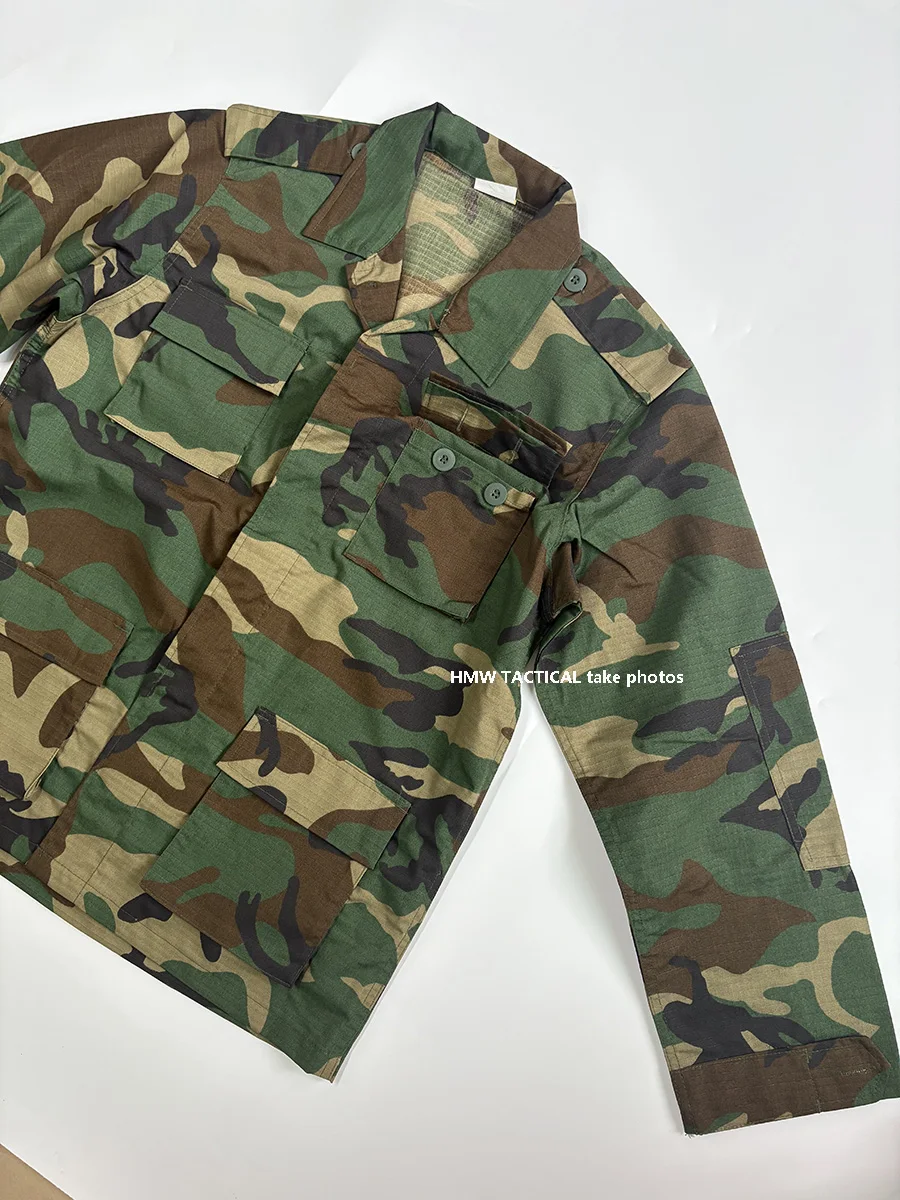 BDU camuflaje M81 Woodland resistente al desgaste para hombre - imagen 4