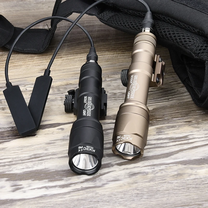 WADSN M600C linterna táctica LED blanca Surefir explorador - imagen 4