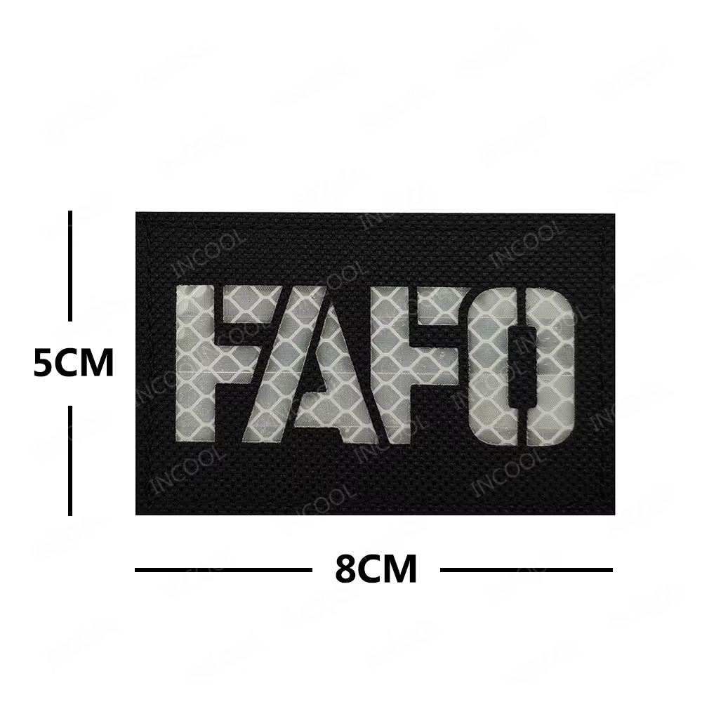 JFO GOON FAFO Brazalete Táctico con Parche IR Reflectante - imagen 4
