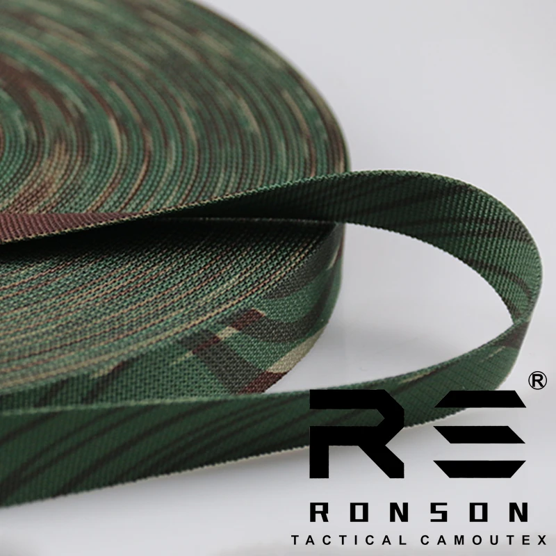 Correa táctica de nailon para mochila exterior camuflaje