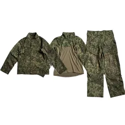 Conjunto táctico camuflaje EMR: chaqueta y pantalón cargo