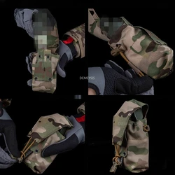 Bolsa táctica MOLLE porta cargadores y radio ajustable para chaleco