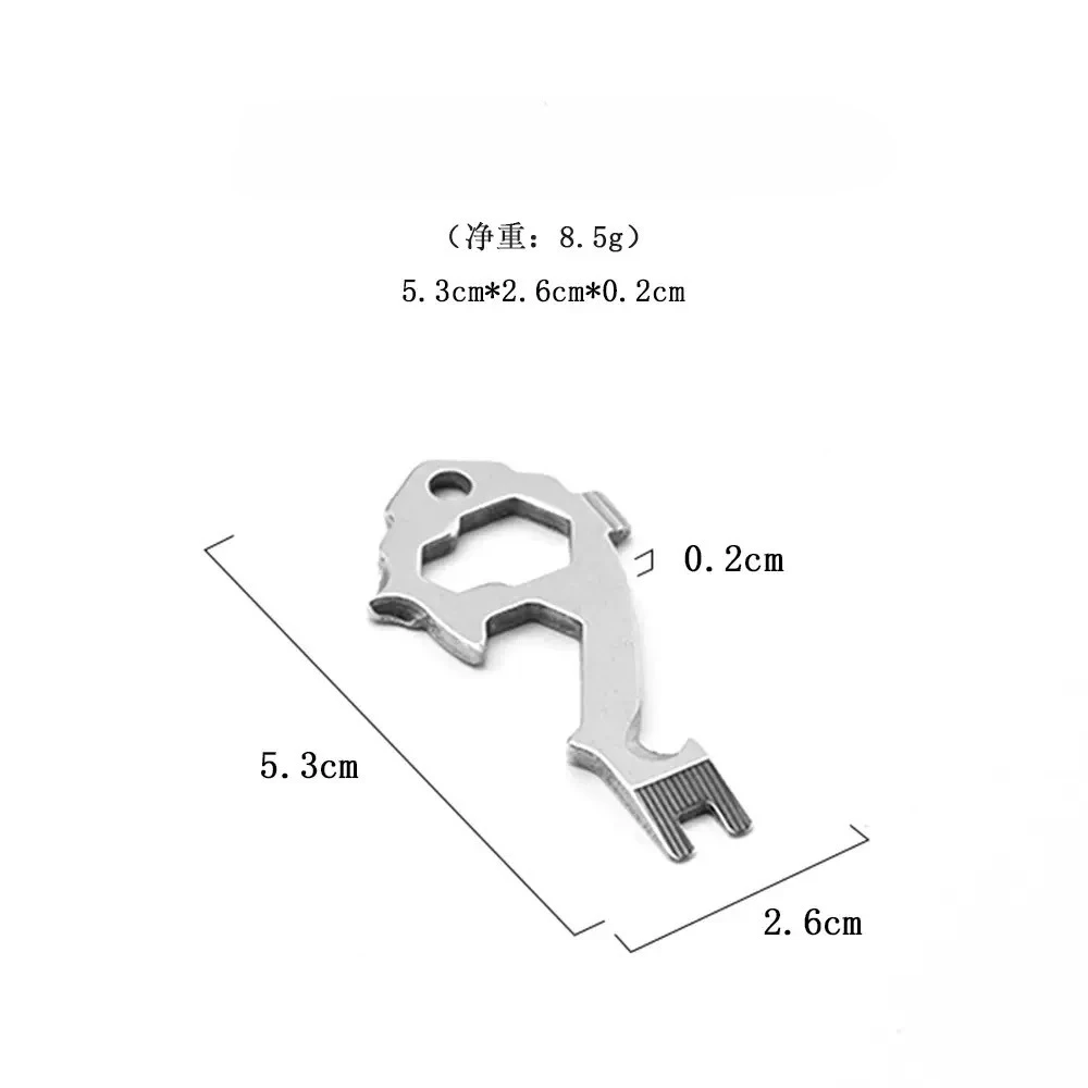 Llave con herramienta EDC para llevar a diario