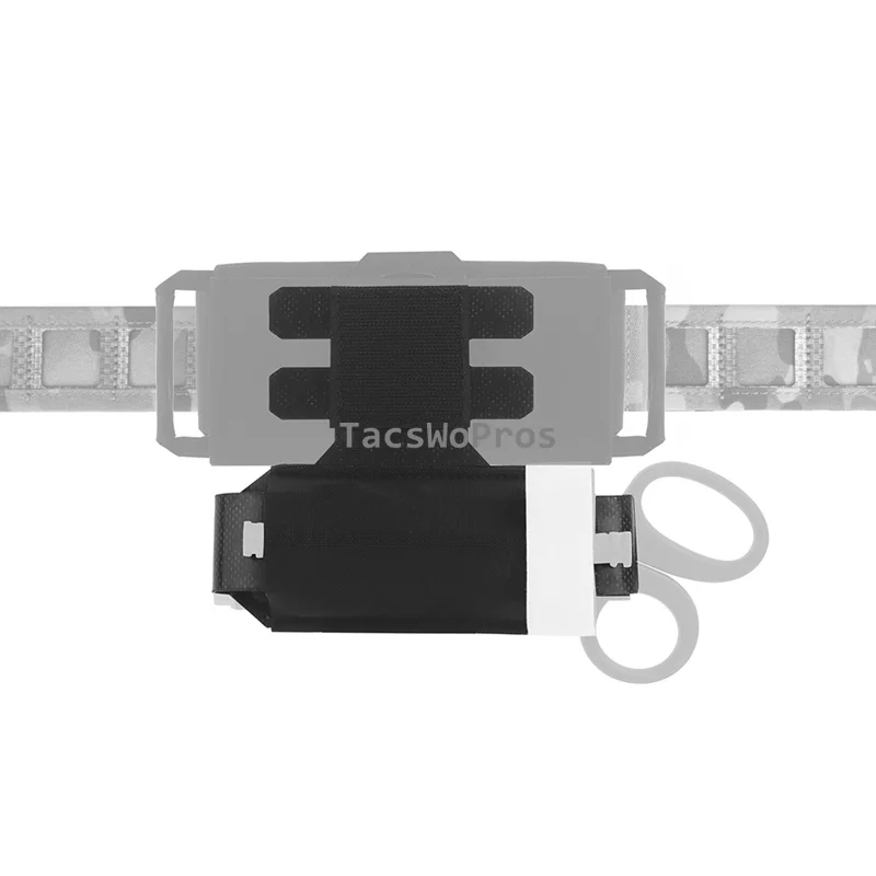 Porta torniquete MOLLE con tijeras de trauma para airsoft y caza - imagen 3