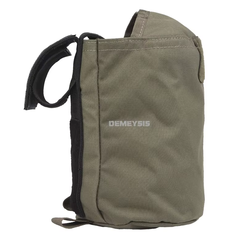 Bolsa táctica plegable cinturón MOLLE compacta para caza y airsoft - imagen 2