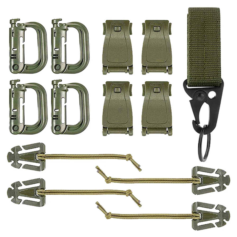 Accesorios MOLLE tácticos para mochila, chaleco y cinturón - imagen 2