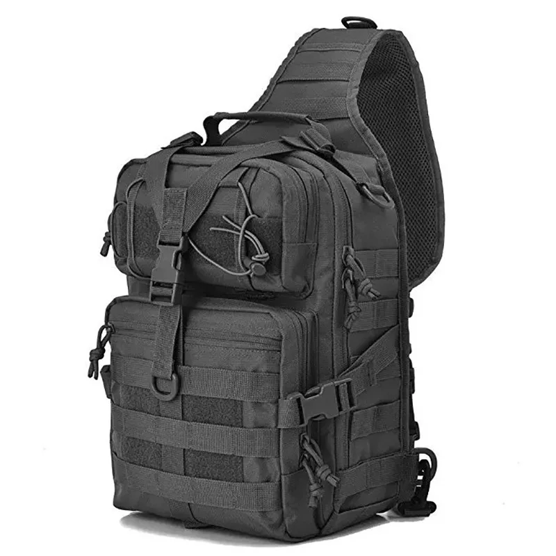 Bolsa pecho MOLLE con bandolera – Equipamiento táctico diario - imagen 2