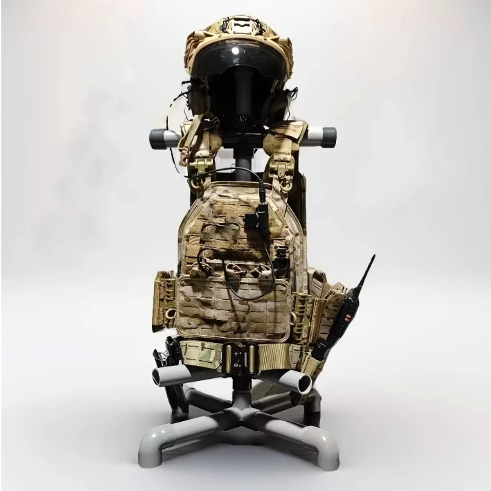 Casco táctico airsoft con soporte ajustable desmontable para visor - imagen 5