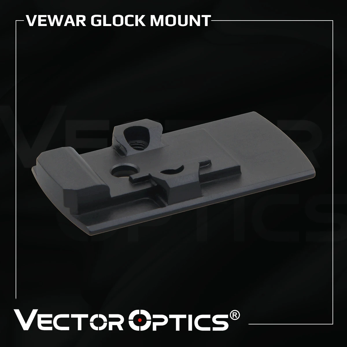 Victoptics Vewar Glock montura para punto rojo de aluminio