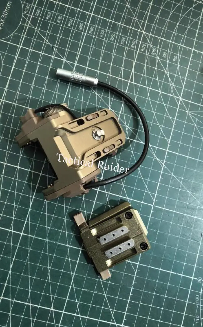 Casco táctico FMA GSGM ANVIS NVG compatible con soporte y base - imagen 4