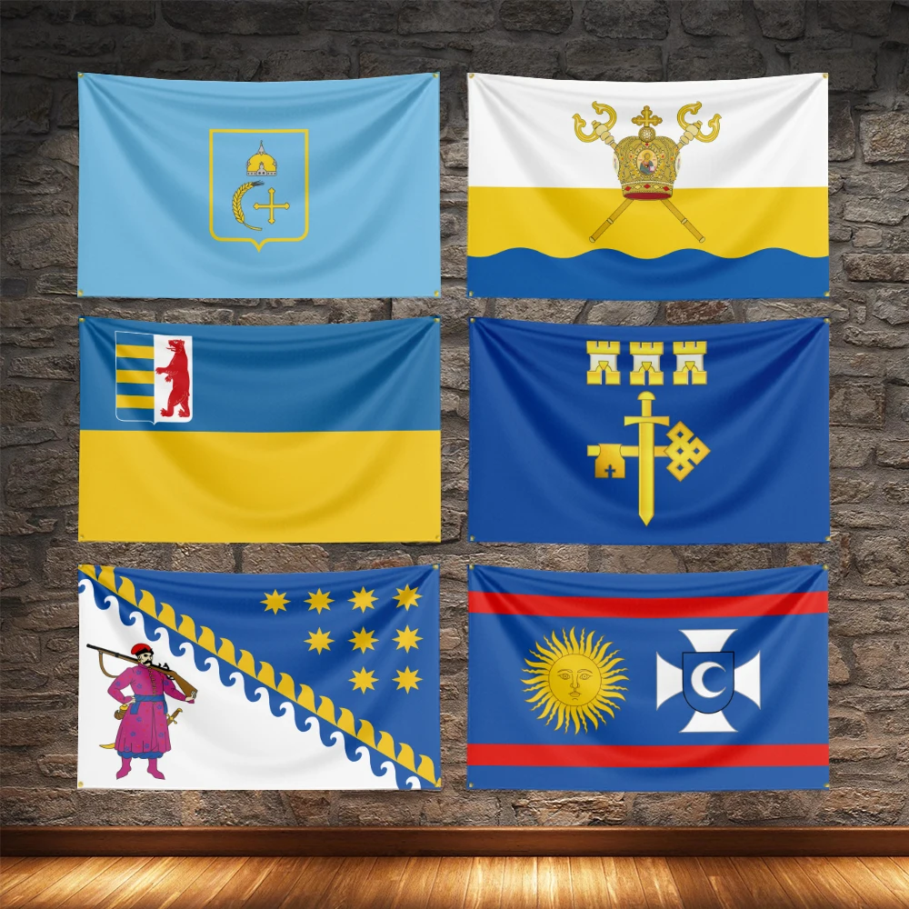 Bandera de Ucrania regiones para decoración Sumy Mykolaiv - imagen 5