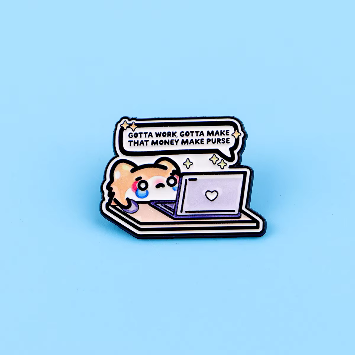 Pin esmaltado perro tactico – Broche metálico para solapa