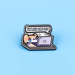 Pin esmaltado perro tactico – Broche metálico para solapa