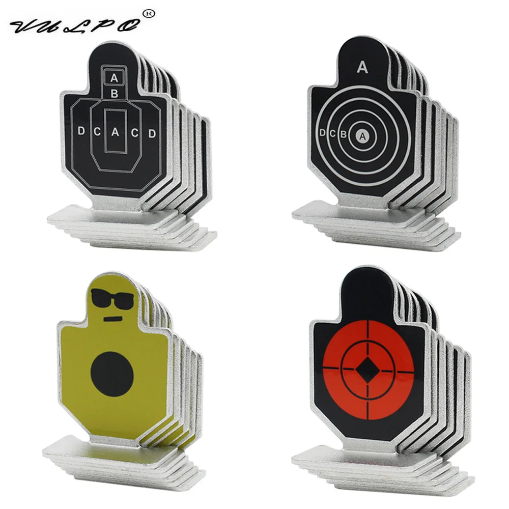 VULPO Objetivos de tiro táctico de metal para airsoft duraderos - imagen 5