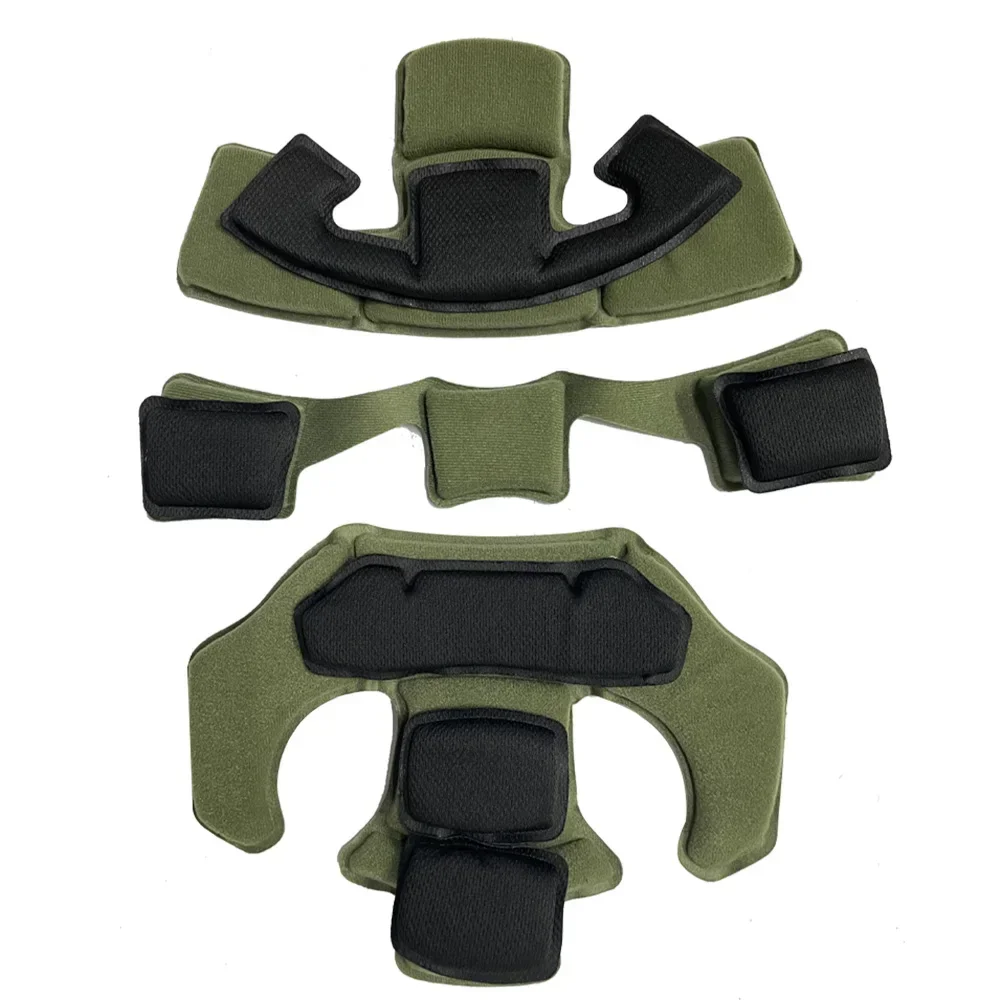 Almohadilla viscoelástica transpirable desmontable para casco de caza - imagen 3