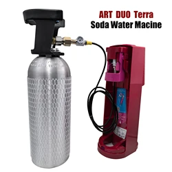 Adaptador cilindro CO2 Terra DUO Art rosca CGA320 conexión rápida