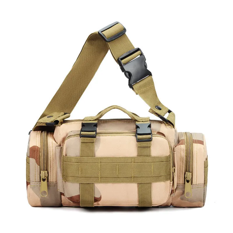 Bolsa táctica MOLLE riñonera multiusos para cámara y senderismo - imagen 3