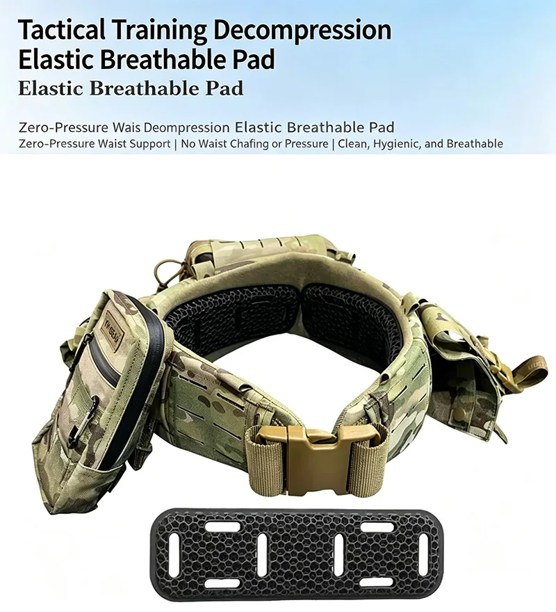 Almohadilla de hombro para mochila táctica nailon panal transpirable - imagen 5