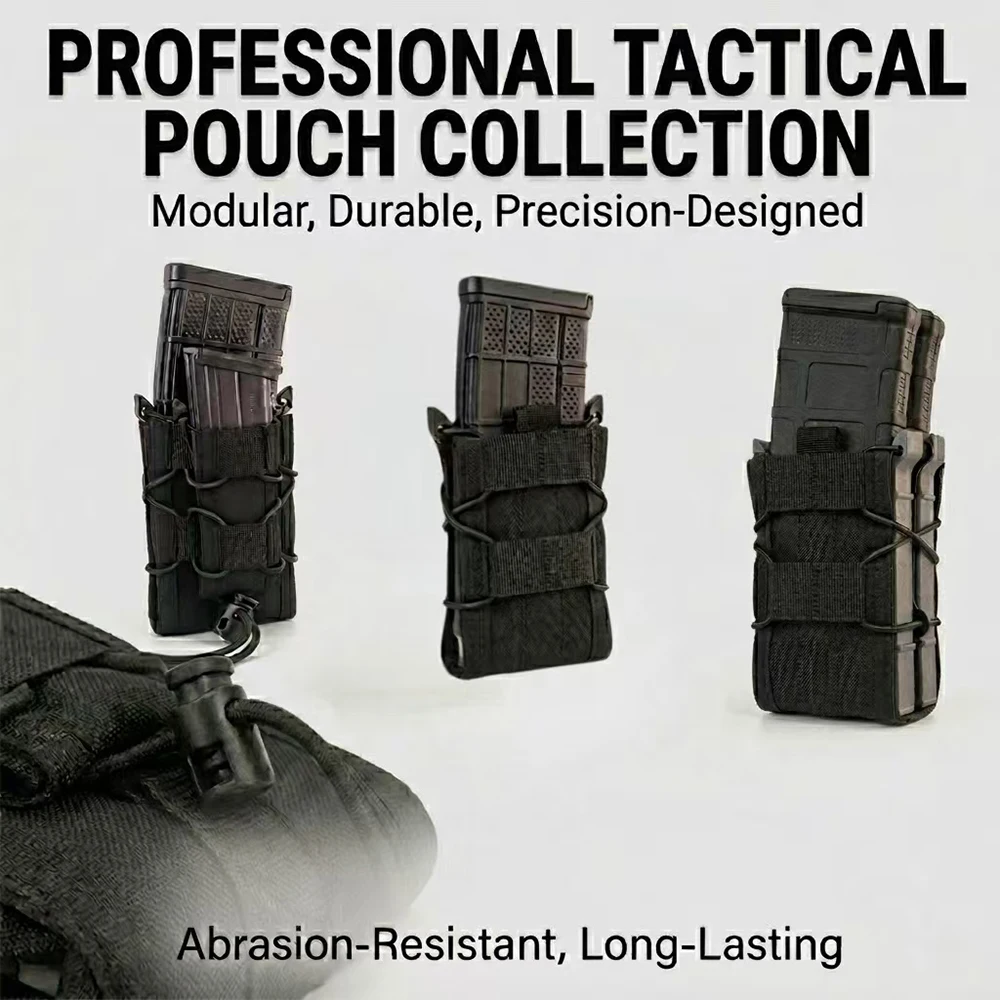 OPHIDANTAC Bolsa táctica MOLLE para cargador 9mm AK/AR - imagen 2