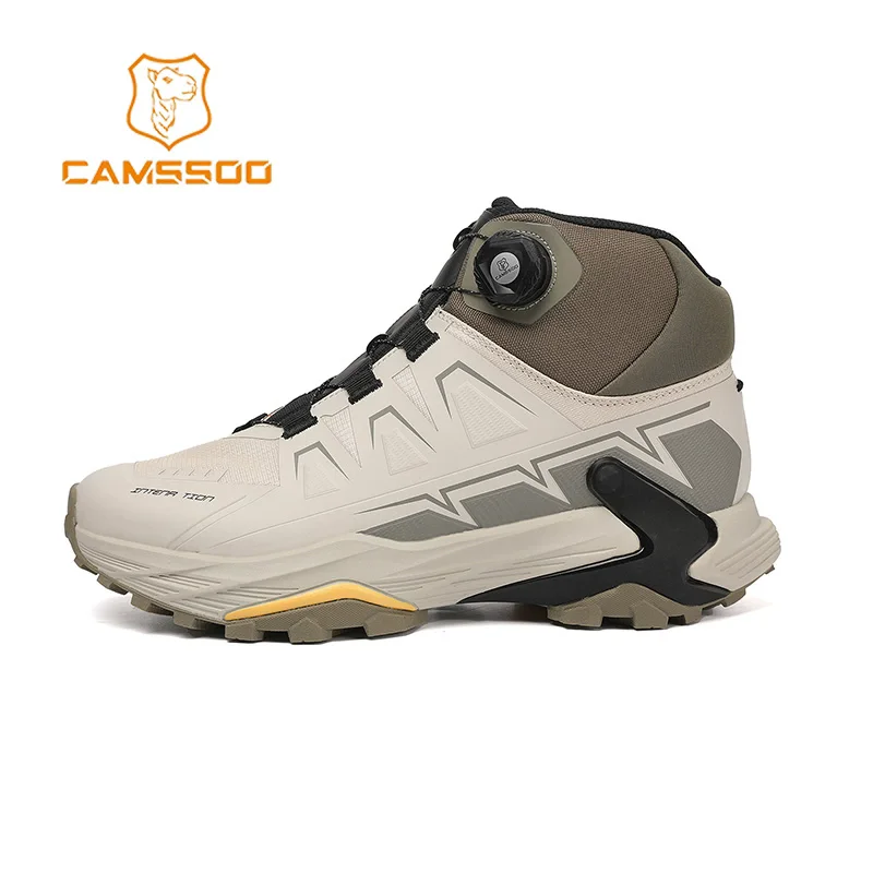 Camssoo botas de senderismo impermeables con malla transpirable unisex - imagen 3