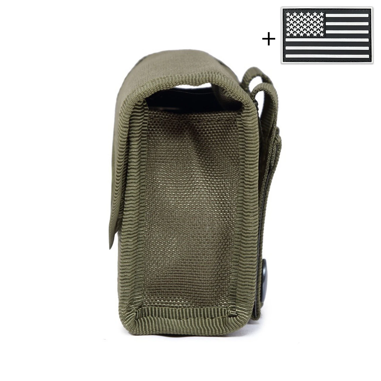 Bolsa de cintura táctica multiusos MOLLE con compartimentos rápido - imagen 2