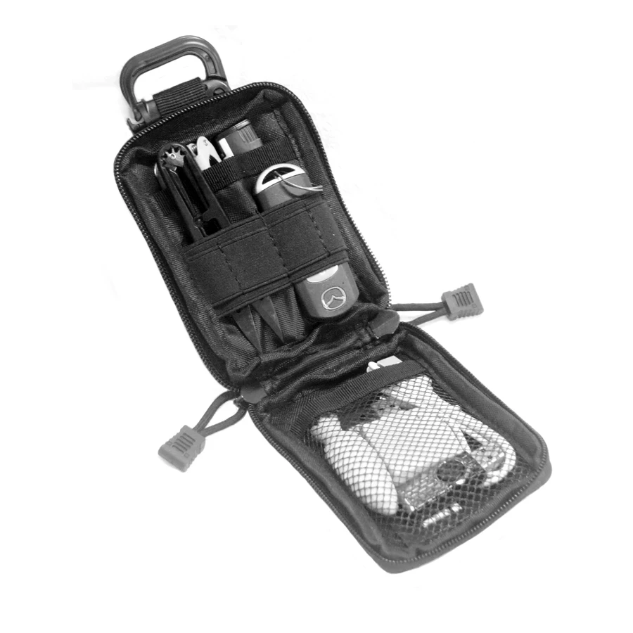 Bolsa herramientas EDC táctica Molle resistente para acampada y viaje - imagen 3