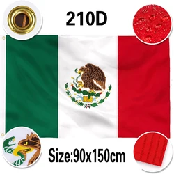 FLAGLINK bandera mexicana de nylon resistente para exterior decoración