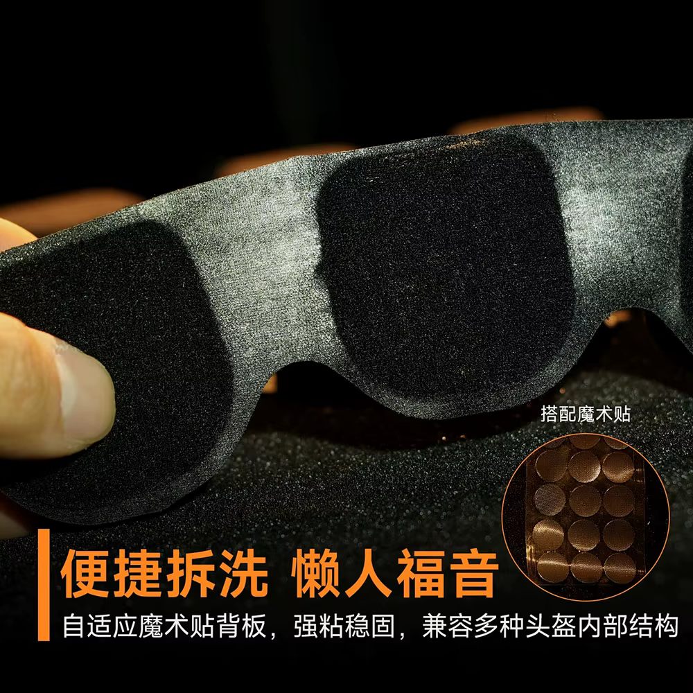 Almohadillas interiores casco táctico desmontables lavables universal - imagen 4
