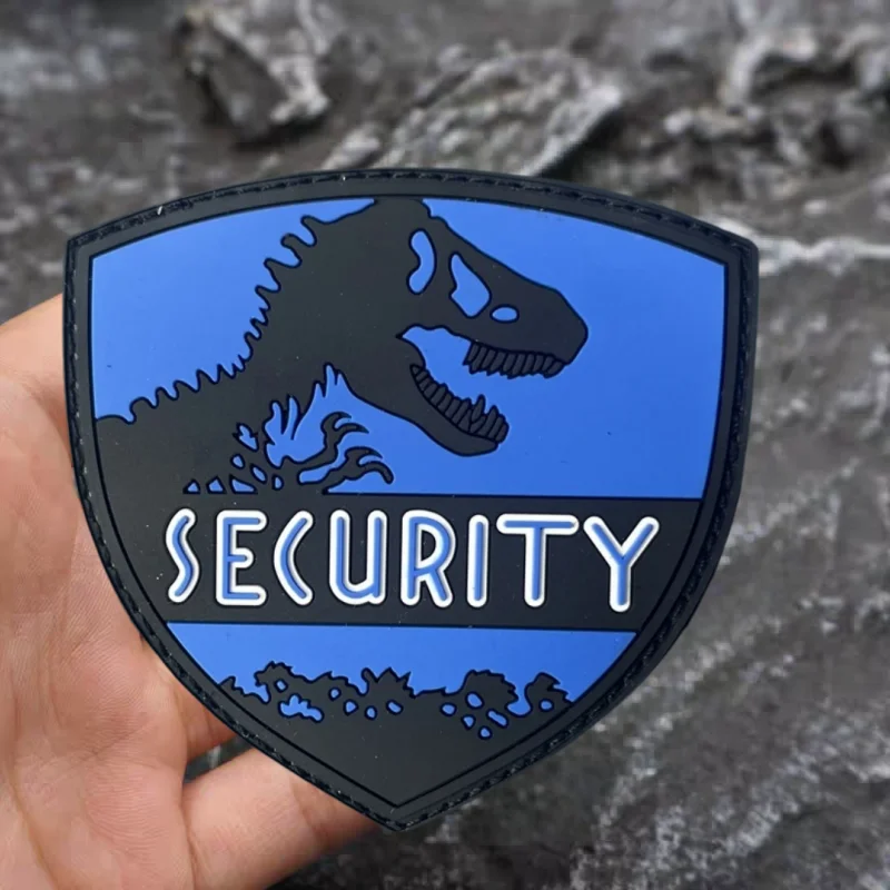 Parche PVC 3D de seguridad: insignia táctica para ropa y equipo - imagen 2