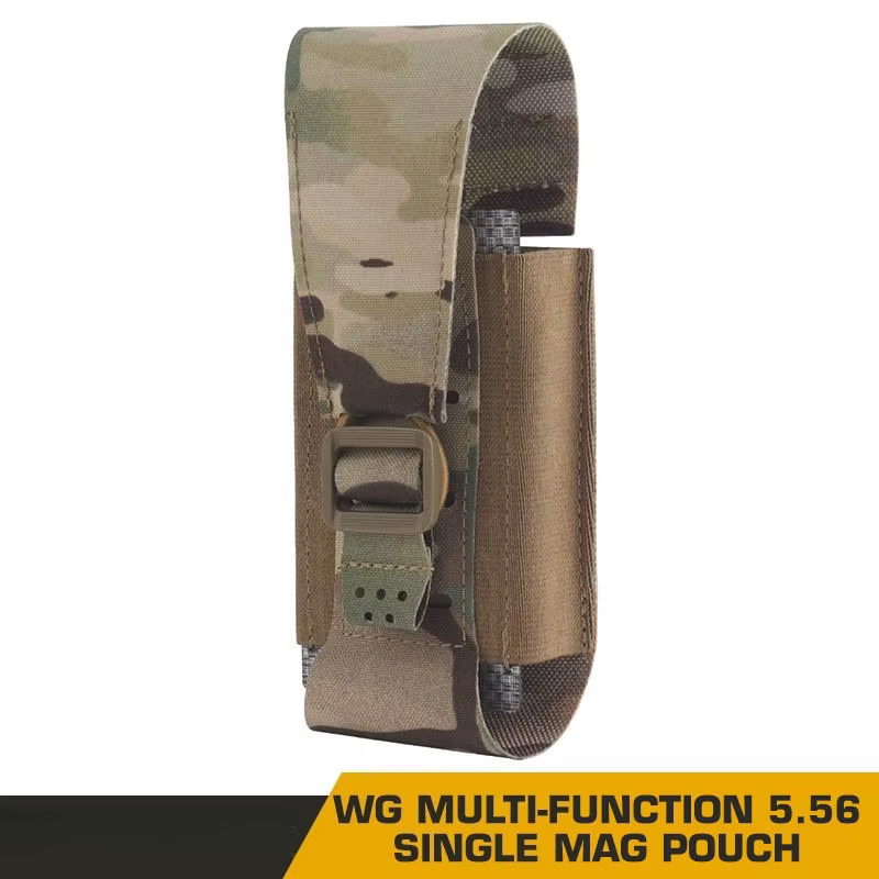 Bolsa táctica MOLLE para cargador 5.56 AR/M4 – Liberación rápida
