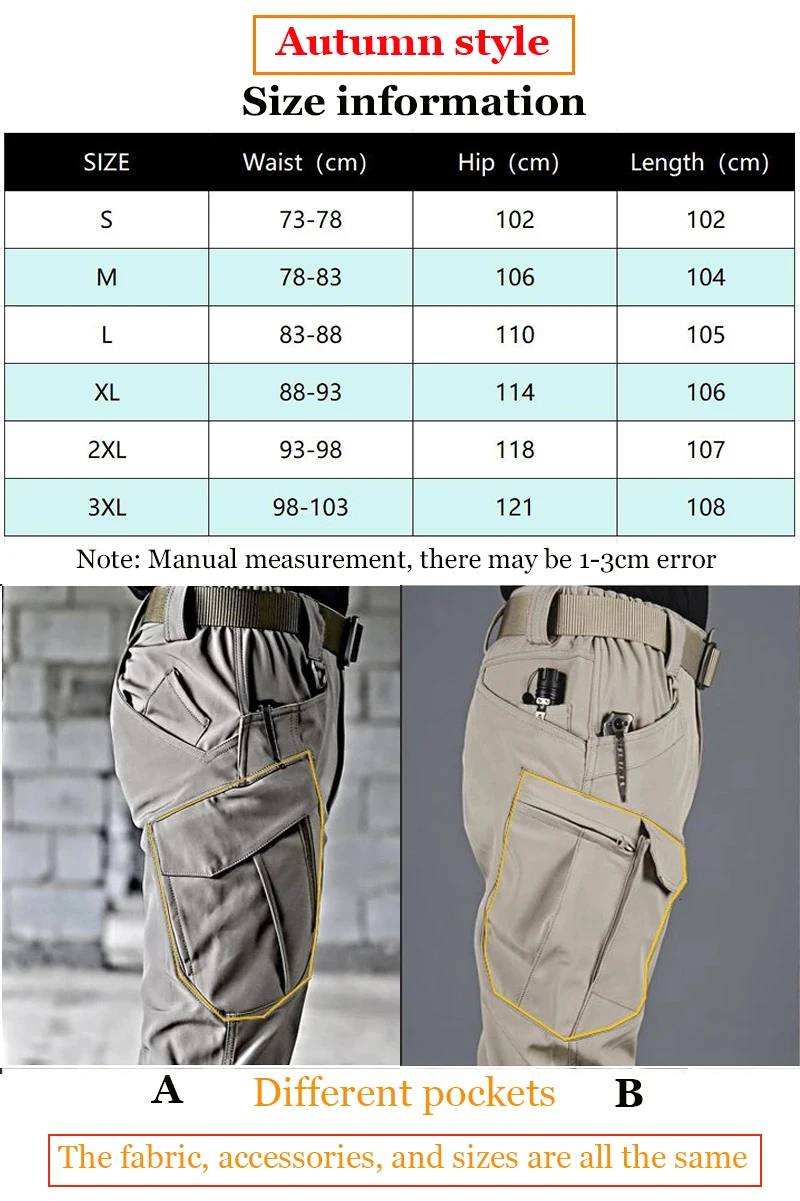 Pantalones tácticos en acción