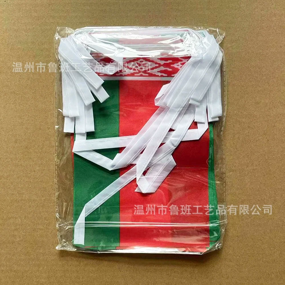 Banderines de Bielorrusia guirnalda para fiestas y festivales - imagen 2