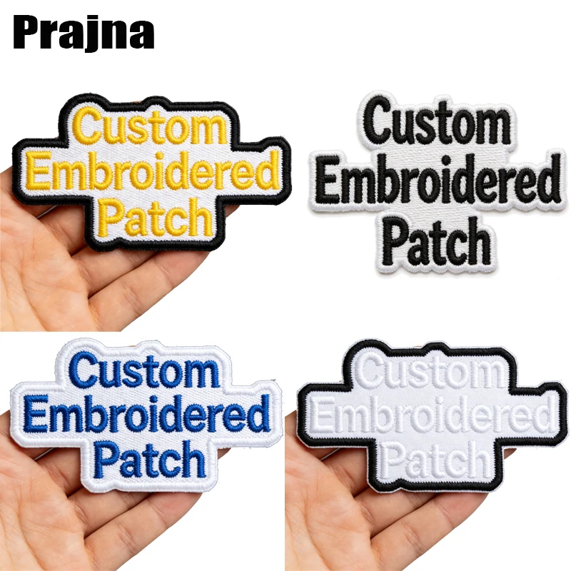 Parche bordado personalizado con logotipo