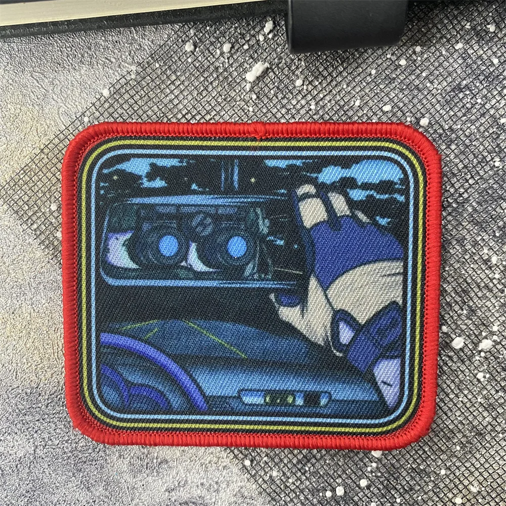 Parche táctico autoadhesivo con velcro para brazalete - imagen 3