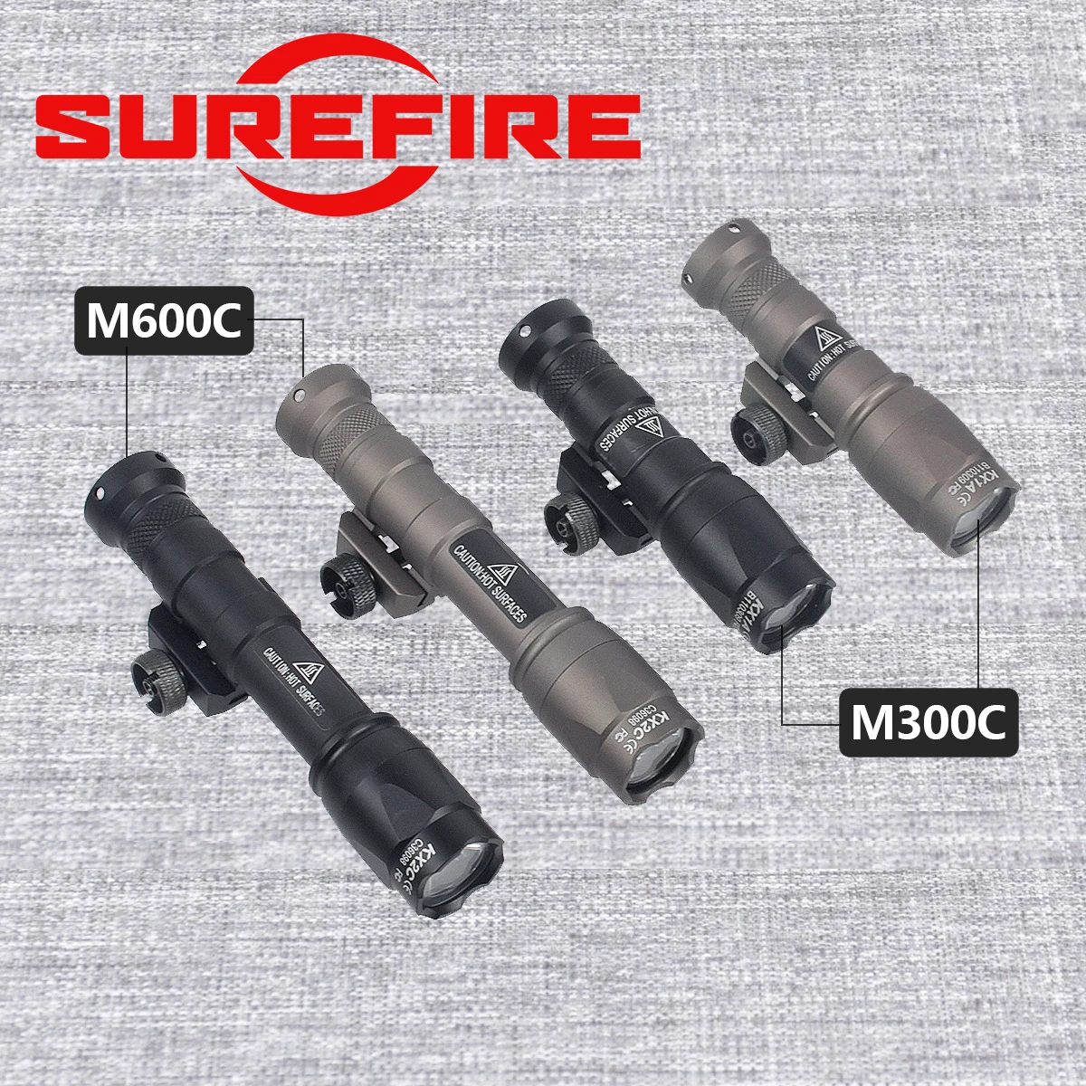 SureFire M600 linterna LED táctica para riel Picatinny 20mm - imagen 3