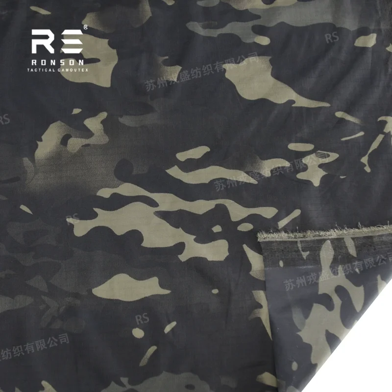 210T Nylon Multicam negro MCBK, tela de camuflaje impermeable - imagen 5
