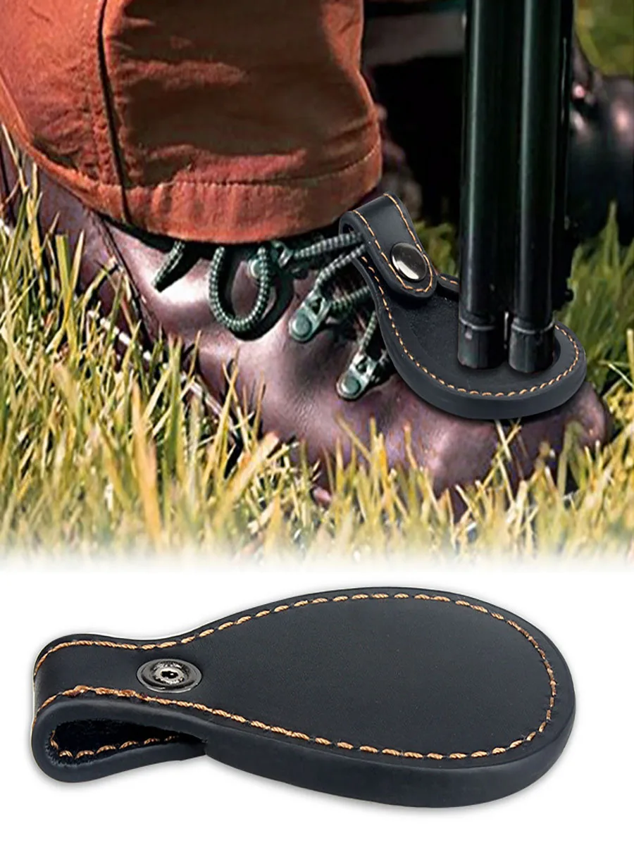 Protector de dedos en cuero para tiro de caza al aire libre - imagen 4
