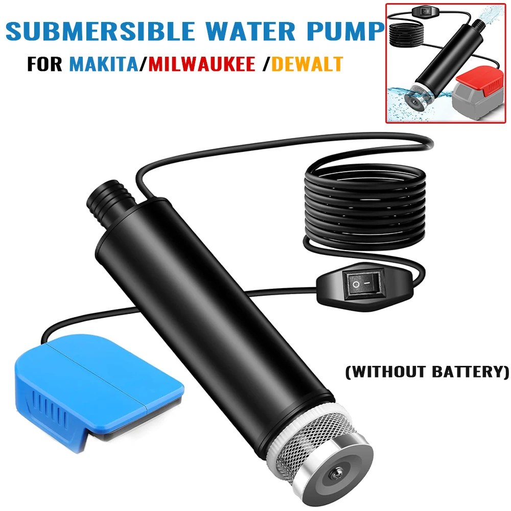 Bomba de agua sumergible a batería 18V para pozo profundo - imagen 3