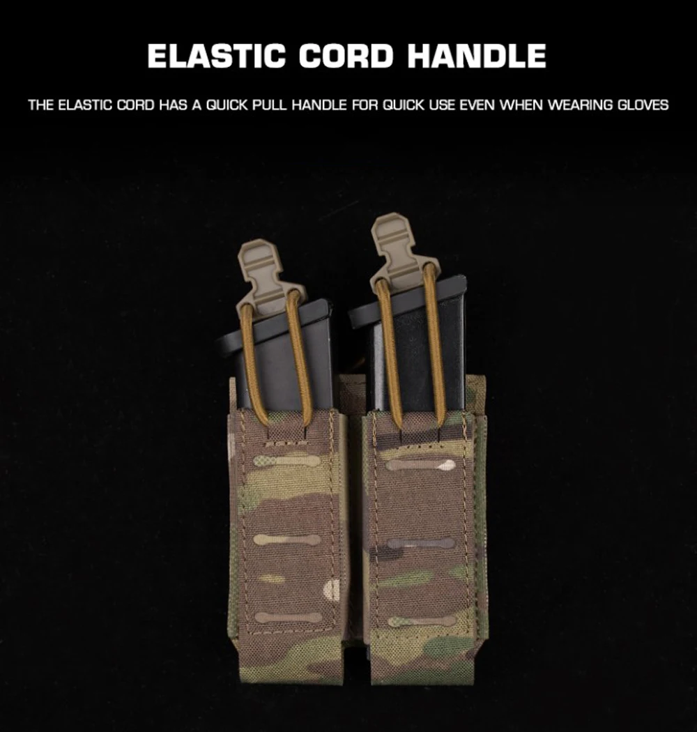 Pochette fijada al sistema MOLLE